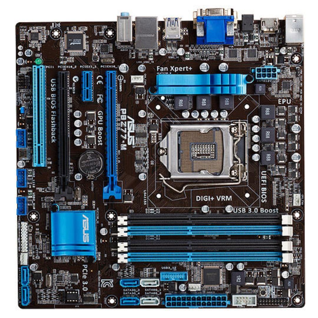 Asus P8Z77 M Motherboard Z77 MATX M ATX Mainboard LGA1155