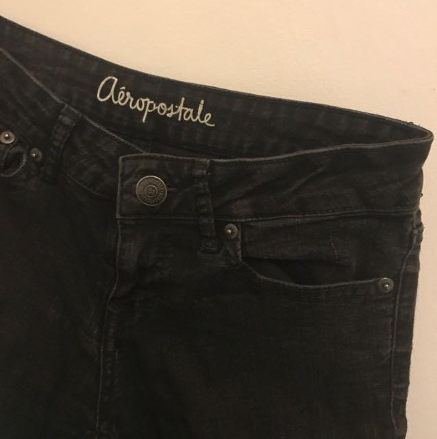 aeropostale black skinny jeans