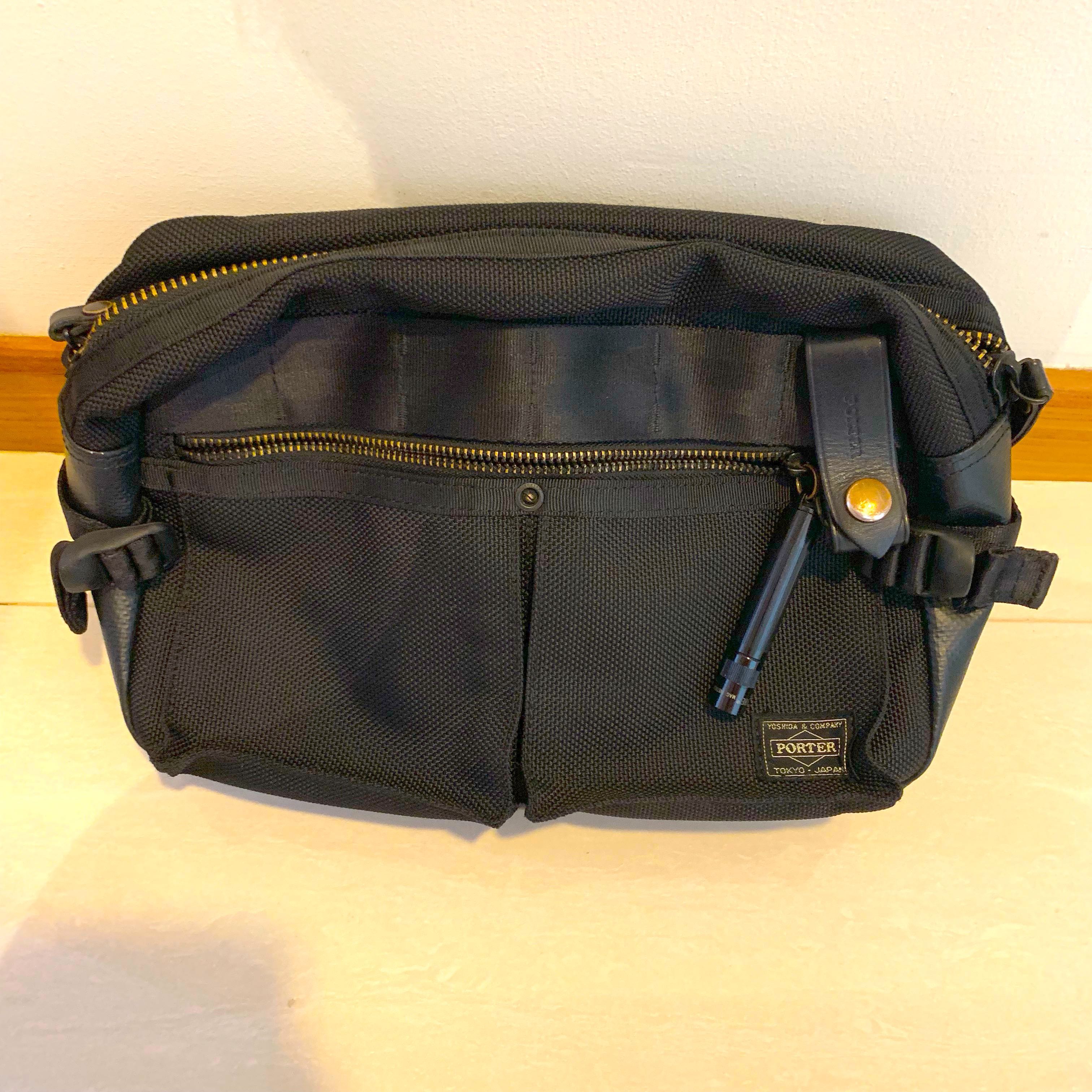 Yoshida porter sling bag top