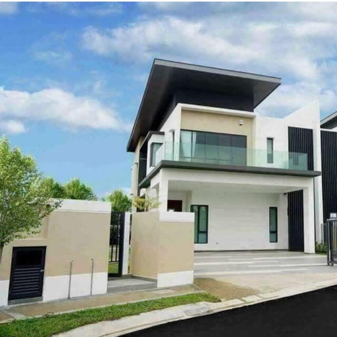 Bank Lelong Shah Alam Corner Lot Freehold Gated Guarded