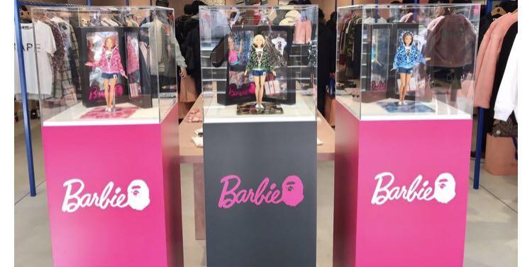 BAPE x Barbie Doll Blue