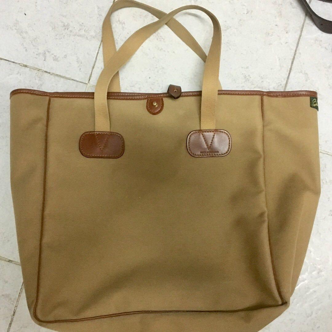 Bardy Tote Bag (Khaki) (Not Billingham), 名牌, 手袋及銀包- Carousell