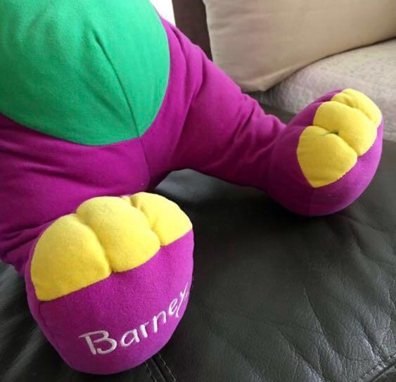 Big barney stuffed animal store