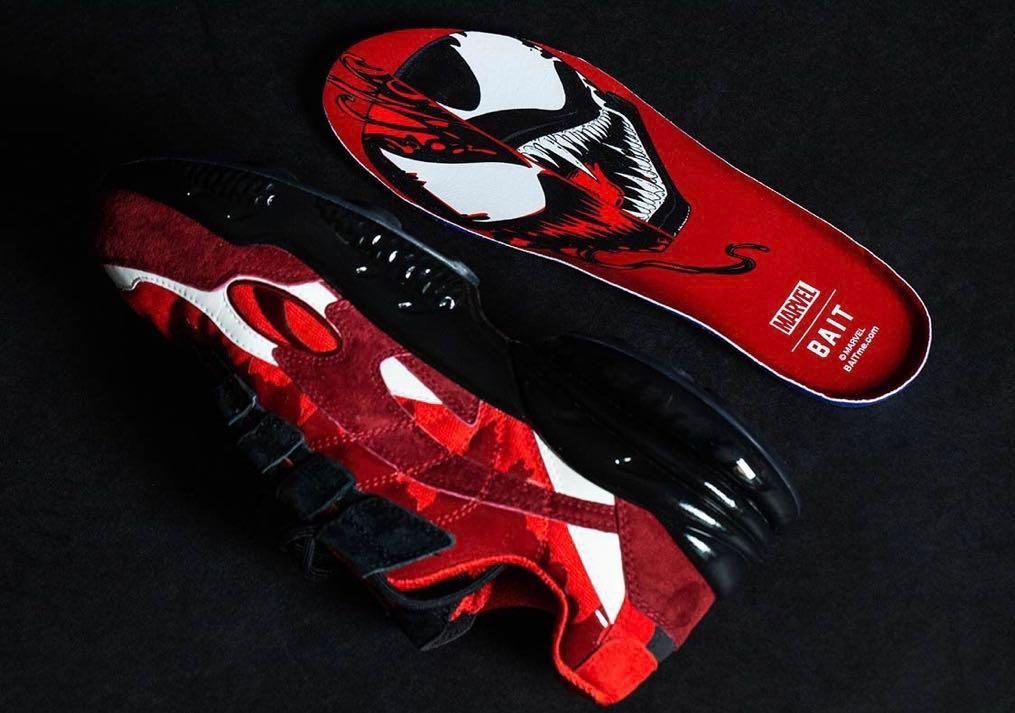 BNIB Bait x Marvel x Puma Cell Carnage Kit