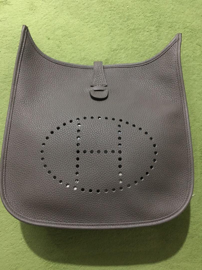 hermes evelyne gris