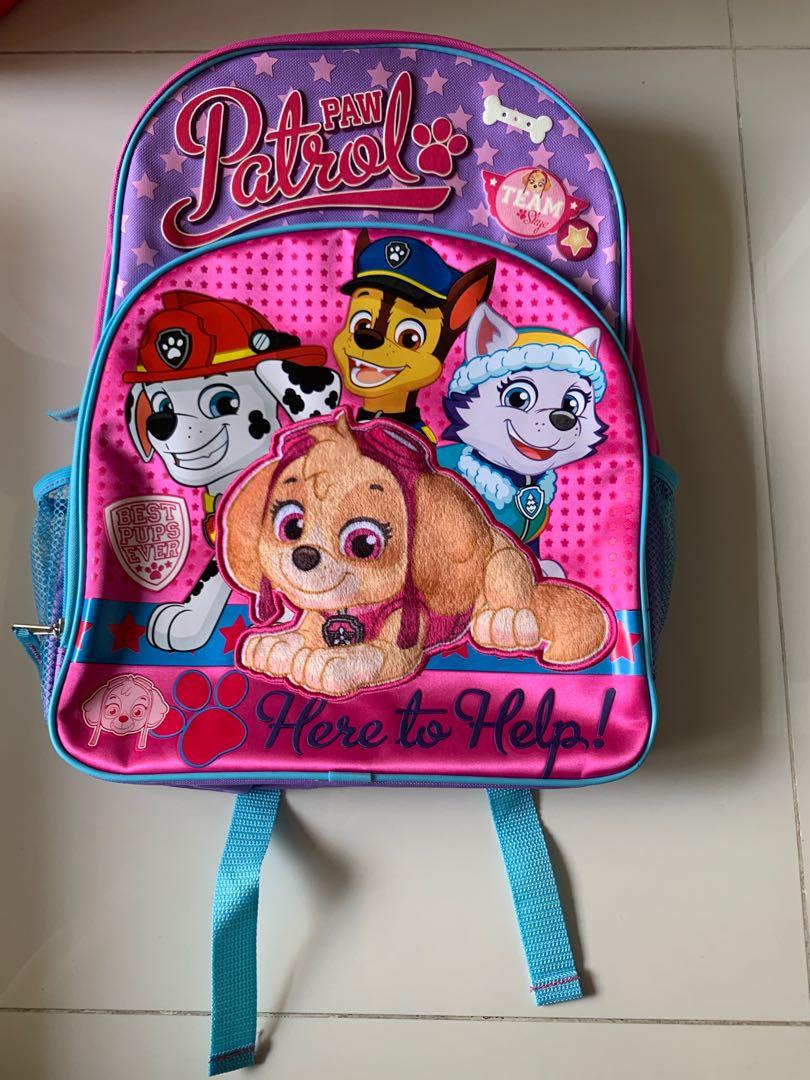 paw patrol skye bag