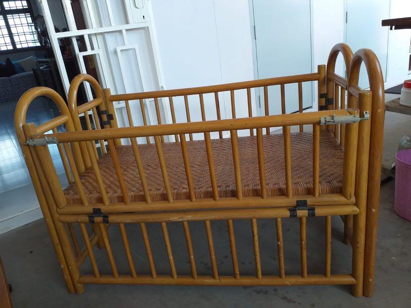 cane baby cot