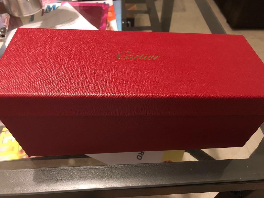 Cartier Watch Pouch Leather Presentation 5 Slot Storage Case Luxury Watches On Carousell