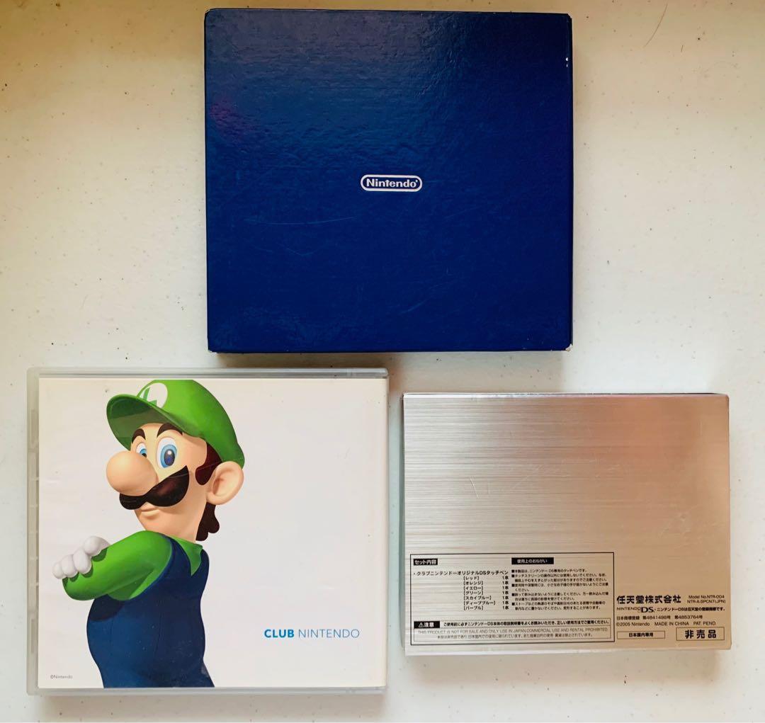 Club Nintendo Limited accesories bundle (Category: Controllers) located in Paranaque City. Submitted by quickwittedx (Listing ID 222950871, Image 2). Description: Club Nintendo Limited accesories bundle. DS stylus and DS game containers. 3000php only 1500php each if sold separately Very good condition. No warranty Payments thru BPI or LBC only. Thank you and enjoy gaming.😀 .