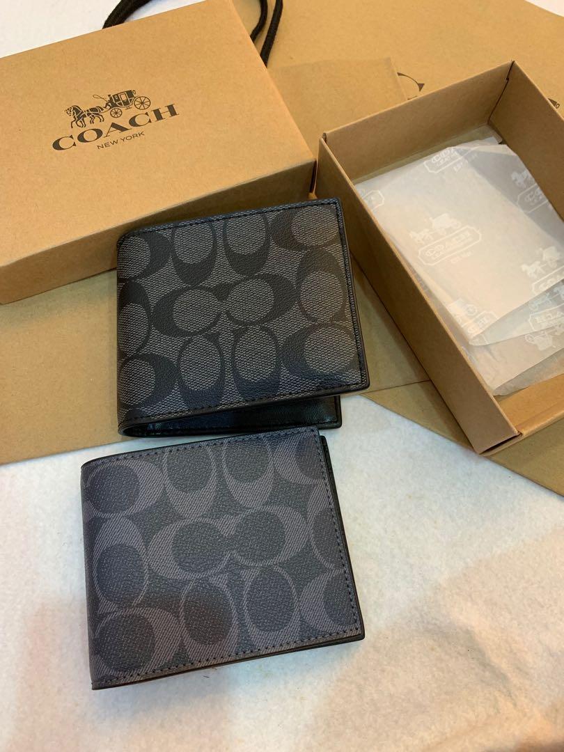 Coach Men Wallet 74993 ready stock Men s Fashion Bags Sling Bags on Carousell