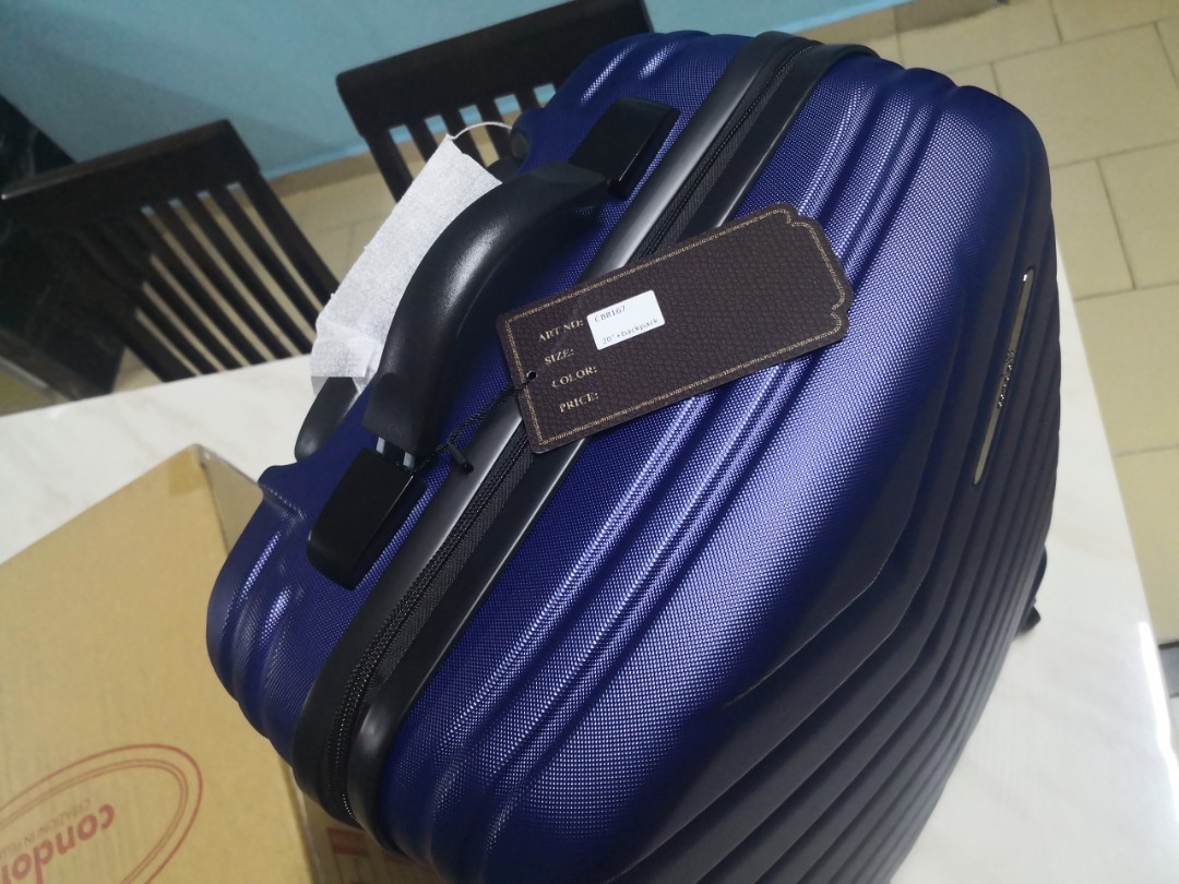 condotti luggage blue