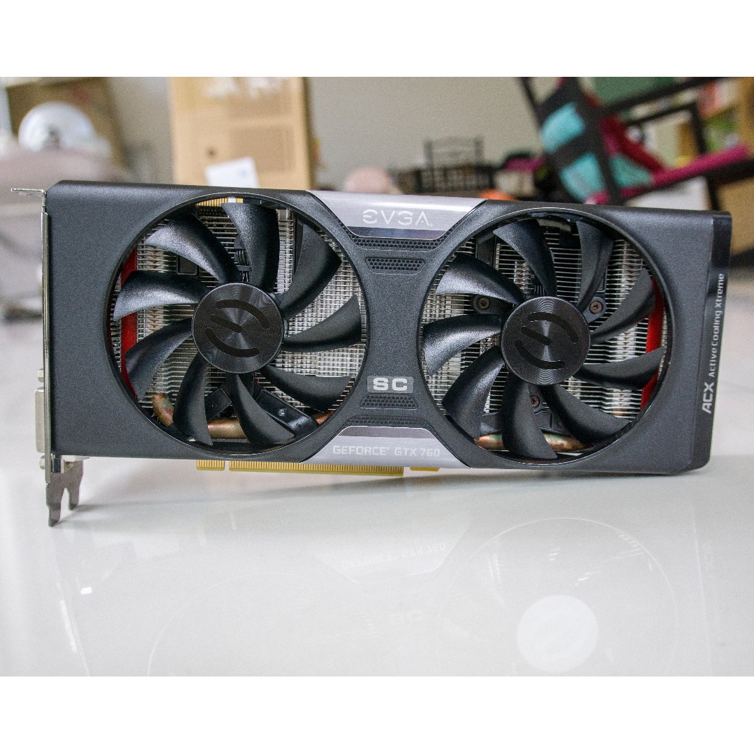 EVGA GTX 760 2GB Superclocked GDDR5 Nvidia GeForce Graphics Card