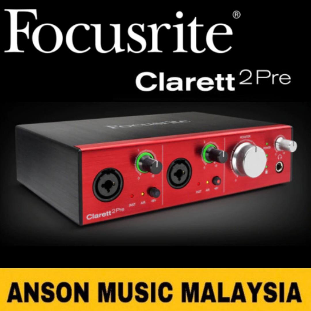 Focusrite Clarett 2Pre Thunderbolt - DTM/DAW