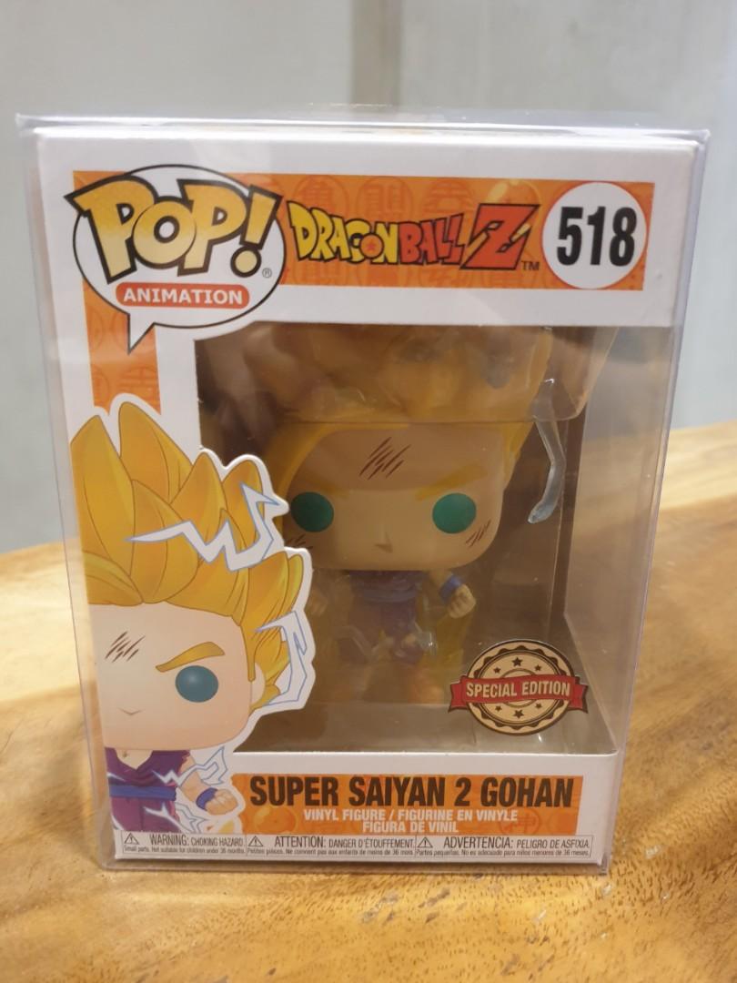Funk Pop Dragon Ball Z Super Saiyan 2 Gohan 518 Toys Games