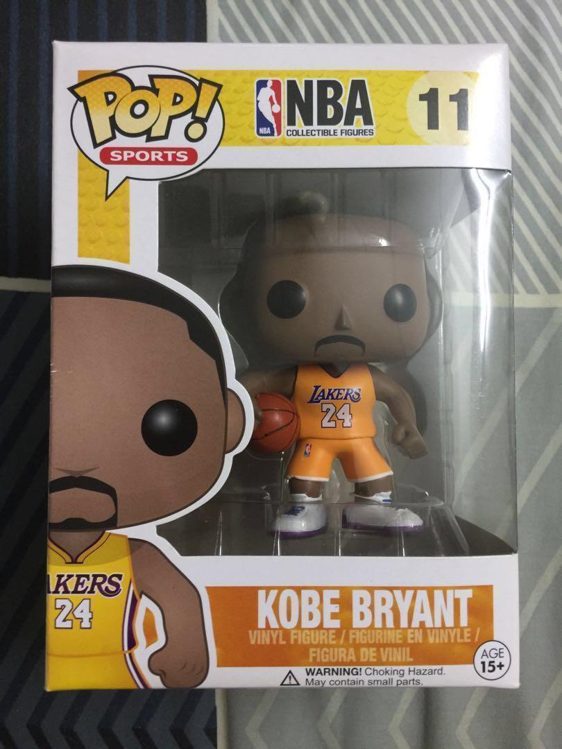 Funko Pop Sports: Kobe Bryant #24 Yellow Jersey (No Armband) (Vaulted) –  Dragons Trading