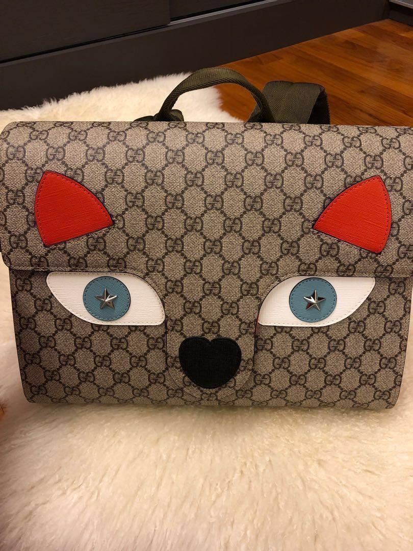 Gucci Kid S Backpack Luxury Bags Wallets Backpacks On Carousell
