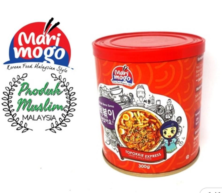 [HALAL KOREAN FOOD] Marimogo Topokki Express Instant Paste, Food ...