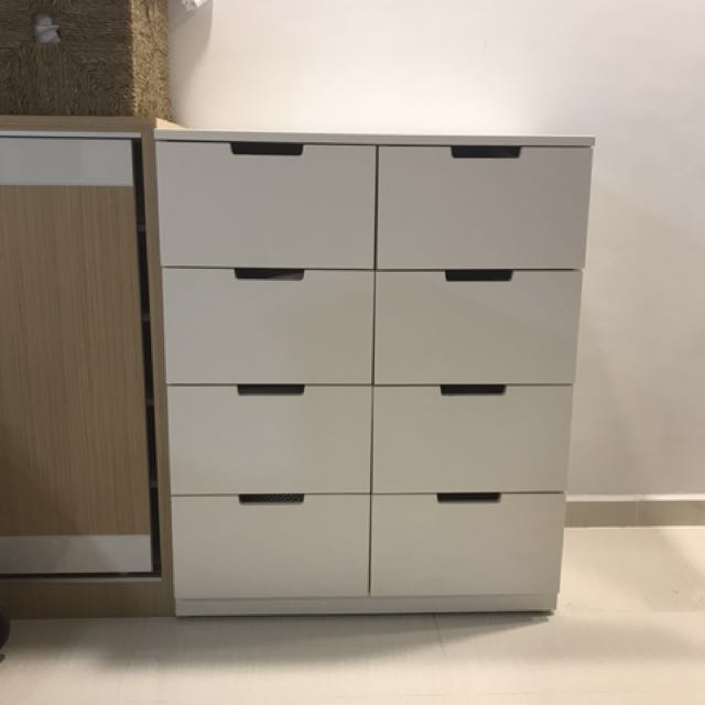 Ikea Nordli Chest With 8 Drawers Furniture Shelves Drawers On
