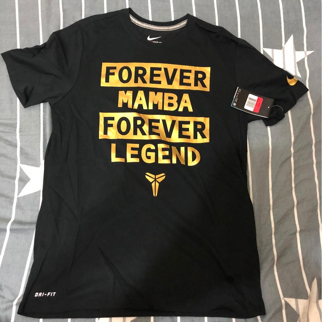 kobe bryant Forever MAMBA Forever legend tee size L