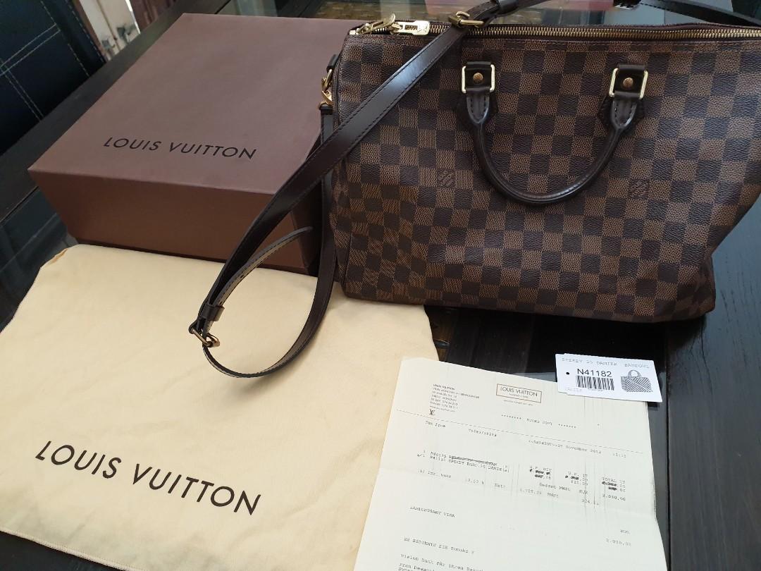 Louis Vuitton Speedy bando bondier 35 preloved, Barang Mewah, Tas \u0026 Dompet  di Carousell