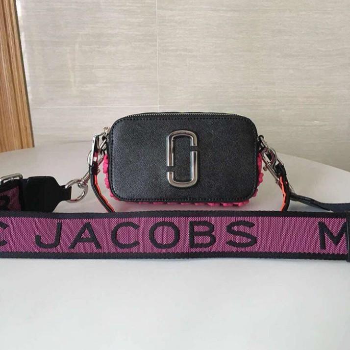Marc Jacobs Snapshot camera bag Purple Leather Pony-style calfskin