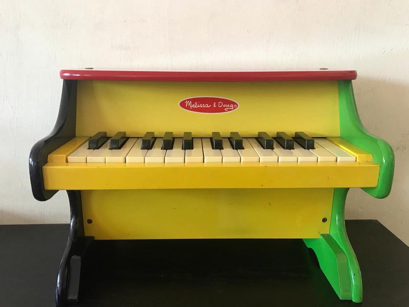 melissa and doug wooden piano