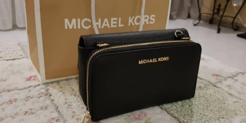 Michael kors tina clutch store crossbody with detachable wallet