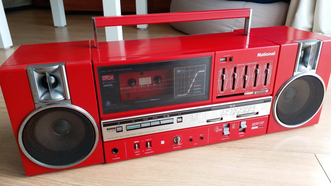 National cassette player, 音響器材, 音樂播放裝置 MP3及CD Player Carousell