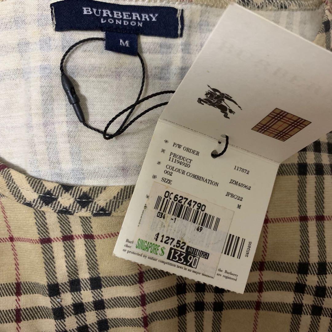 New Authentic Burberry London Blouse 