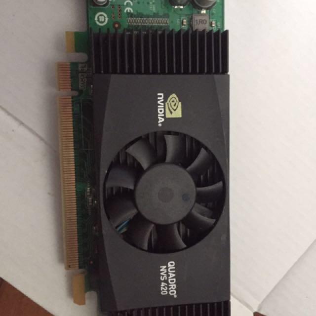 Nvidia Quadro Nvs 420 512mb Low Profile Business Graphic Card Electronics Computer Parts Accessories On Carousell