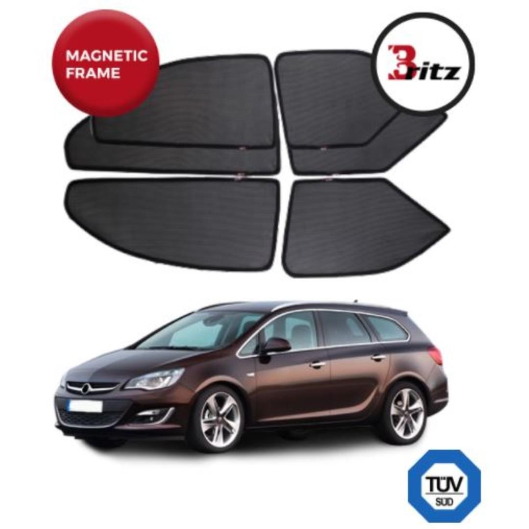 Opel Astra St New Premium Britz Shades Customised Magnetic Sunshade Car Accessories Accessories On Carousell