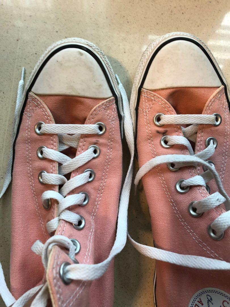 blush pink converse
