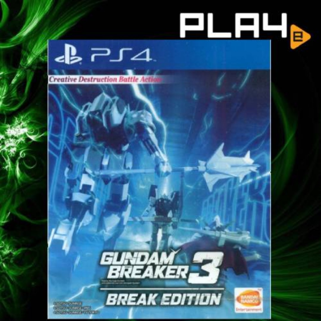 Ps4 Gundam Breaker 3 Break Edition R3 Brand New Toys Games Video Gaming Video Games On Carousell