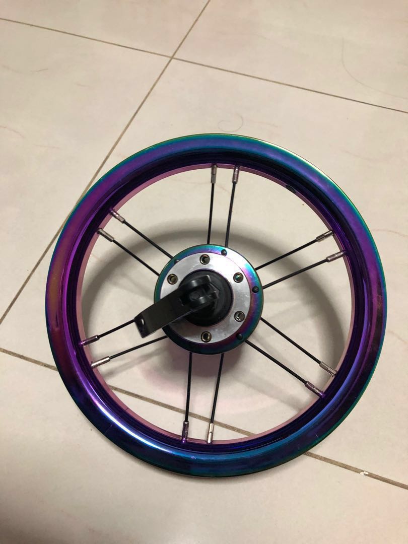 rainbow spokes mtb