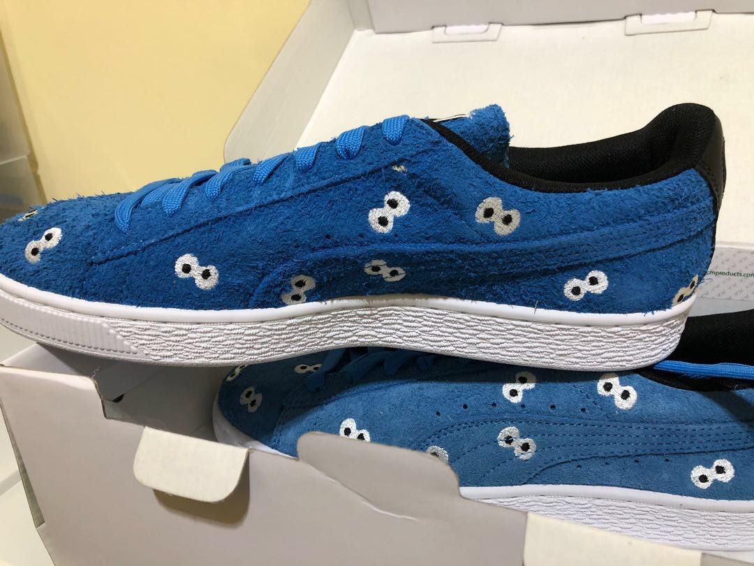 puma suede cookie monster