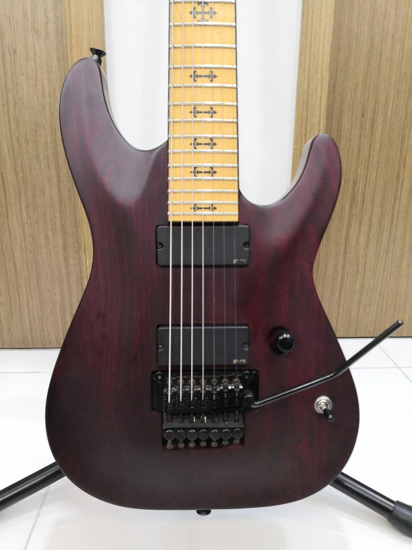 Schecter Jeff Loomis JL 7 FR Hobbies Toys Music Media