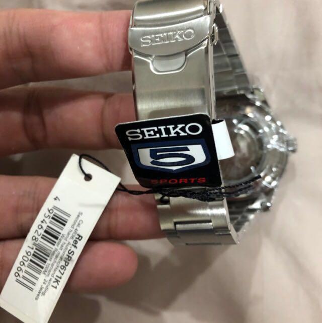 Seiko 5 Sports Automatic 24 Jewels 100M SRP671 Men s Watch Men s
