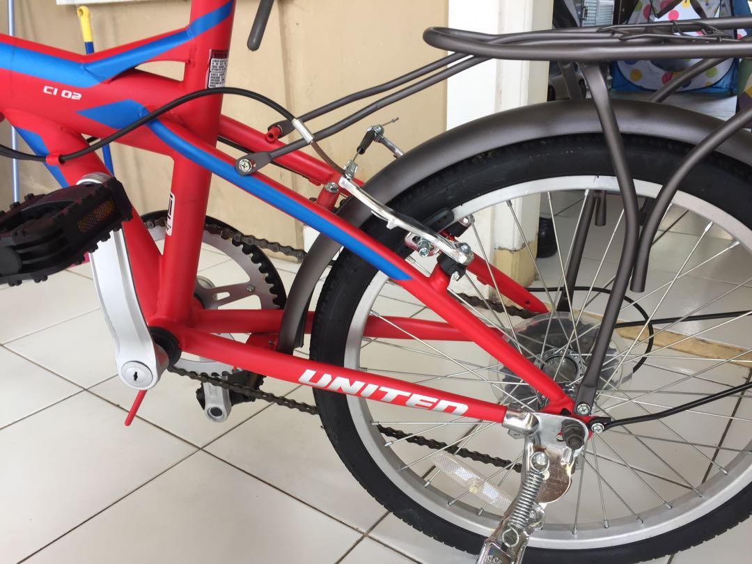 20 inch red bike