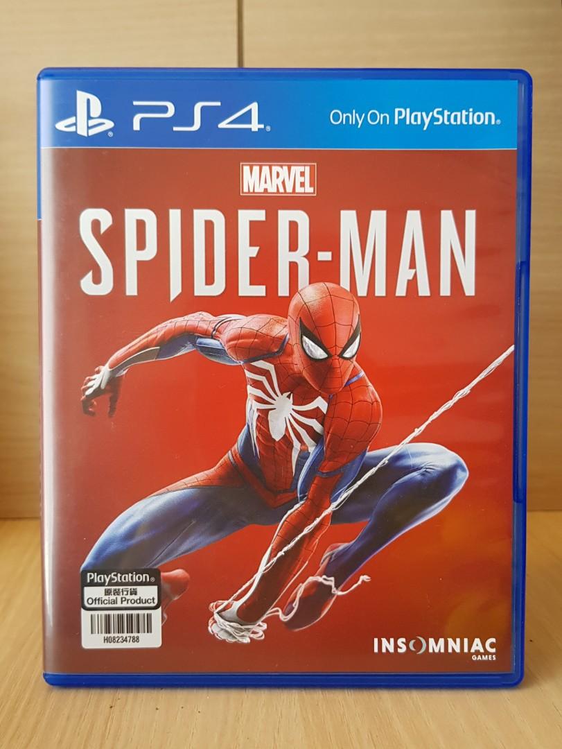 Used spider man clearance ps4