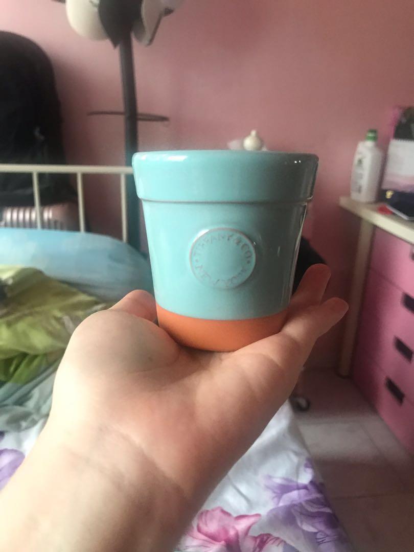 tiffany and co flower pot