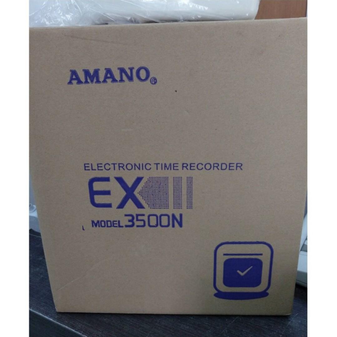 Time Recorder Amano EX3500N (Punch Card Machine), Computers & Tech