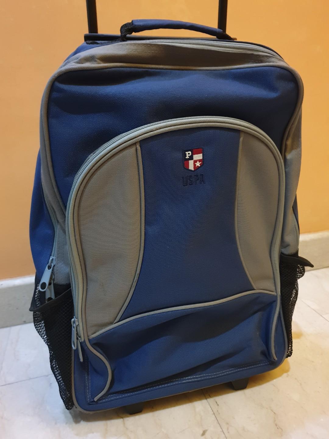 USPA trolley roller backpack EndgameYourExcess Men s Fashion