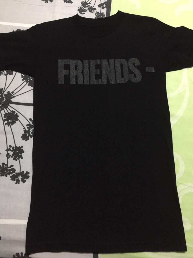 Vlone Friends Blackout Tee Men s Fashion Tops Sets Hoodies on