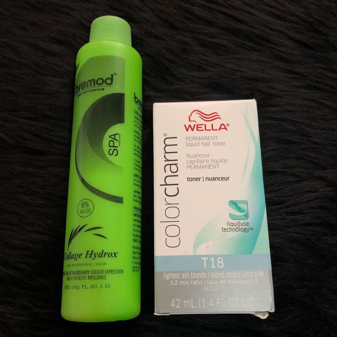 Wella Color Charm T18 Toner On Carousell