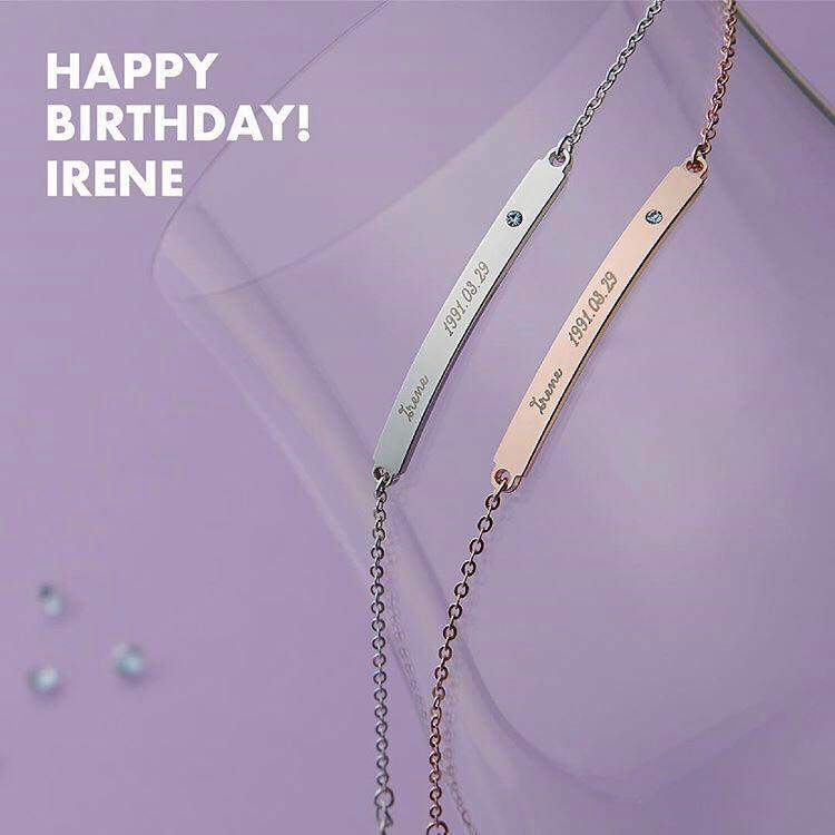 WTS Red Velvet Irene SUM Birthday Bracelet