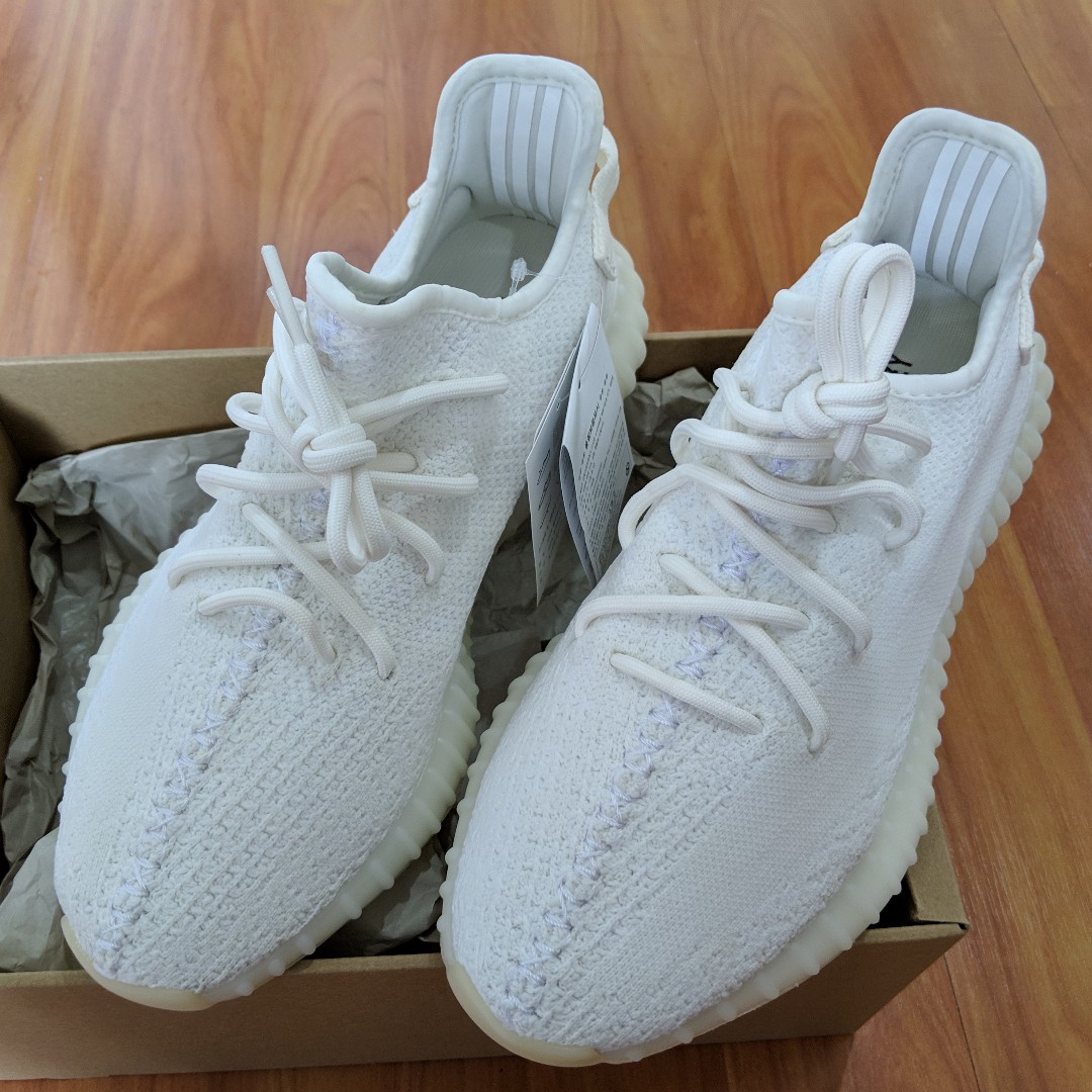 yeezy 350 cream triple white