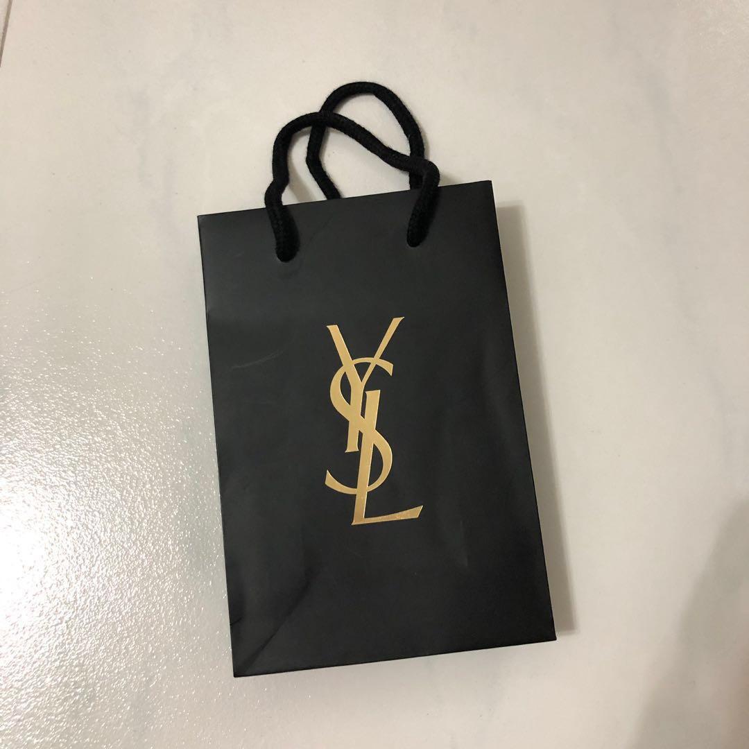 YSL Beauty Paper Bag, Luxury, Bags & Wallets on Carousell