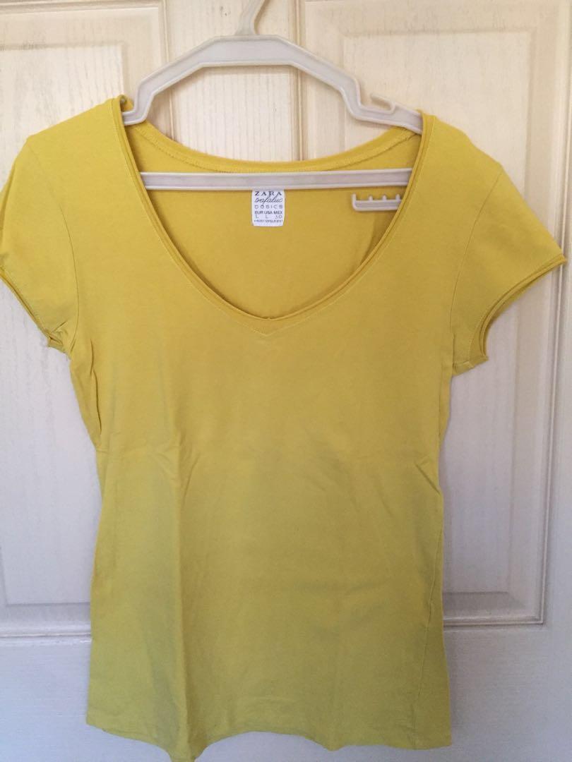 Zara Mango Jennyfer Plain Shirt Women S Fashion Clothes Tops On Carousell