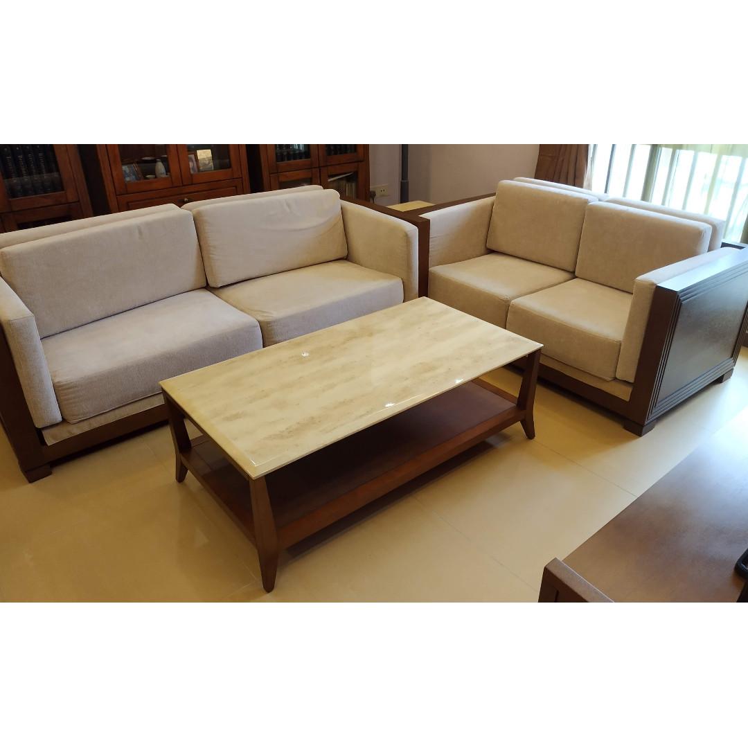 Zen Tradition Brand Sofa Set Classic Design Furniture Sofas On Carousell