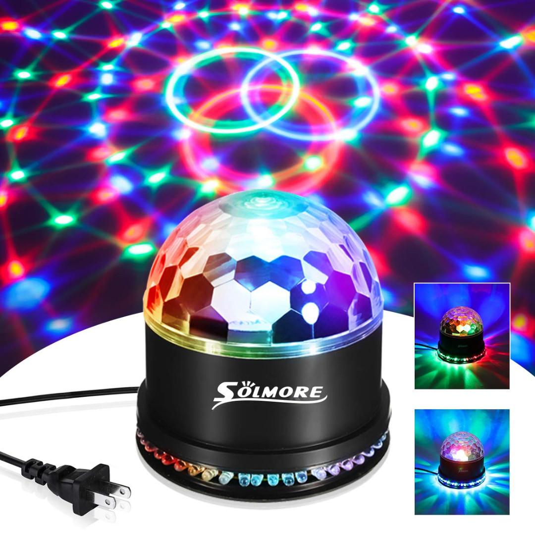 Portable Multicoloured Disco Light With Remote Control 42 OFF